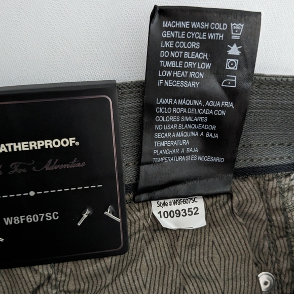 WEATHERPROOF Men strength legs Utility Pants size: 40x30 NWT - Picture 10 of 11